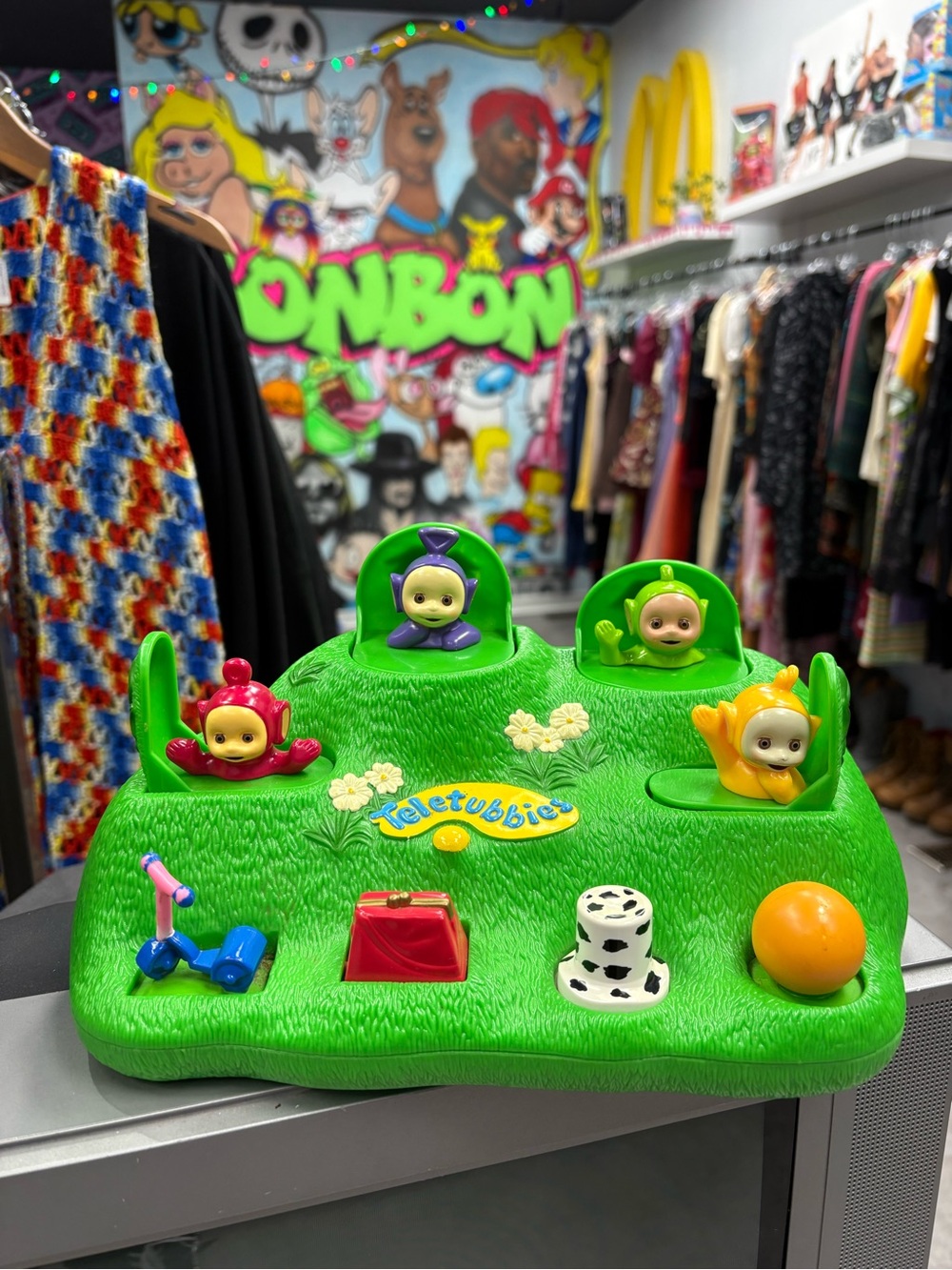 RARE Vintage 1999 Teletubbies Surprise Magic Hill Hasbro Toy